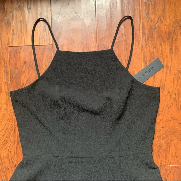 Black Halo Black Pinup Fit & Flare Midi Dress | Size 8 - Picture 5 of 11